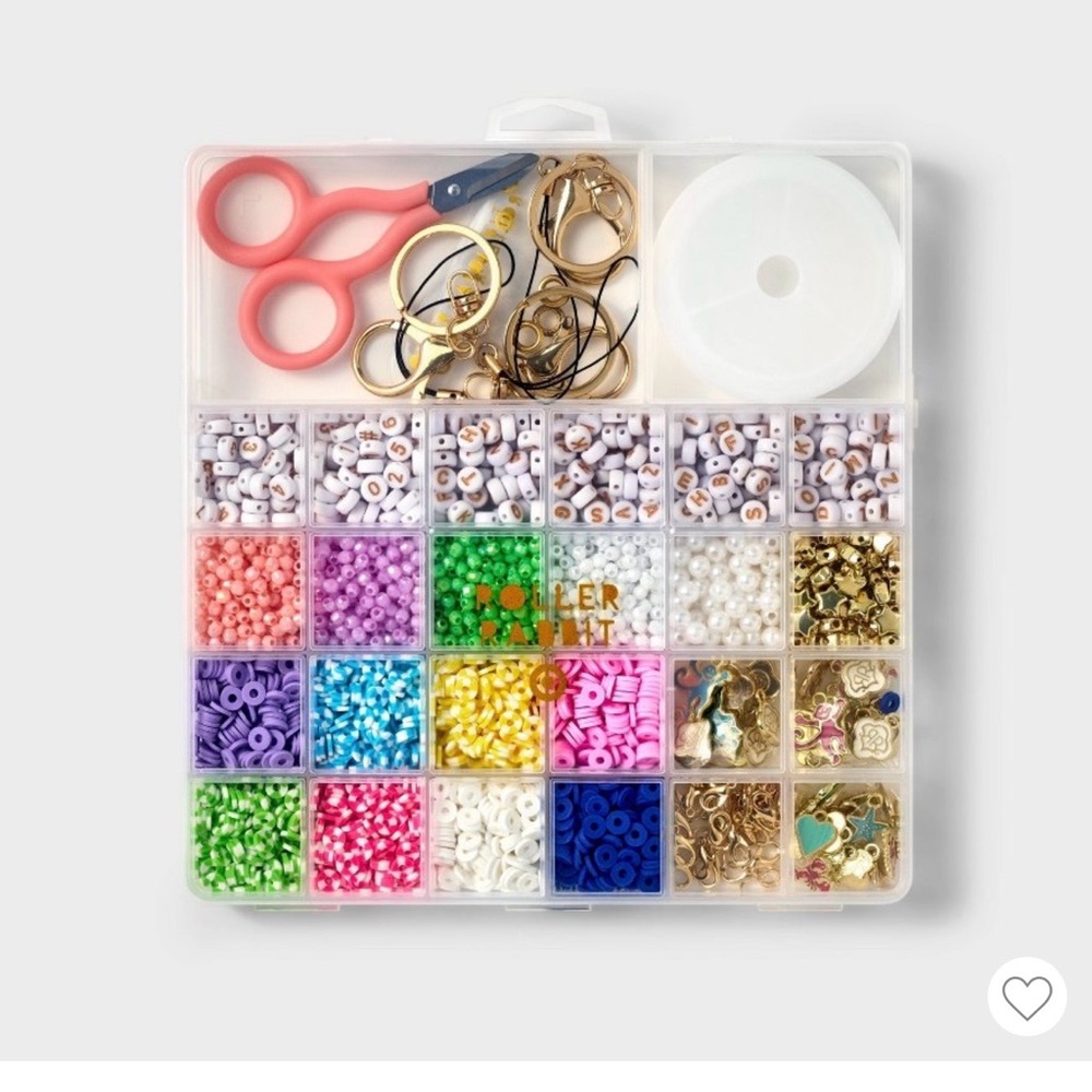 Roller Rabbit Kids Craft Kit with Pink and Gold Accents